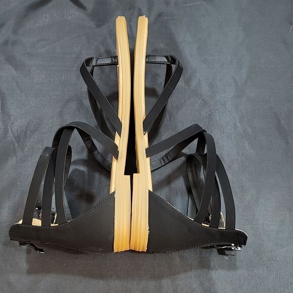 BRAND NEW FOREVER CHEERF-77  SOLID GLADIATOR FLAT BACK ZIPPER S… - Picture 8 of 16